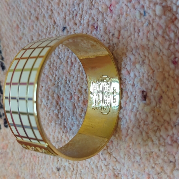 Coach Tattersall cuff bracelet 😍 - Picture 2 of 5